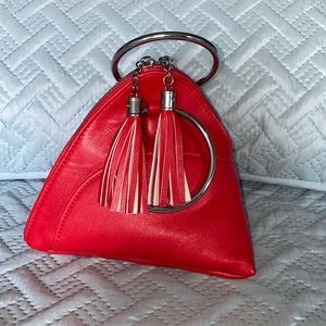 Red Triangle Handbag